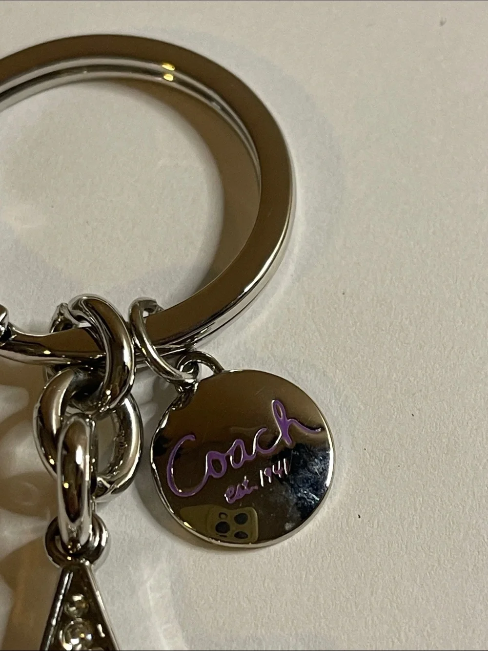 Coach key ring